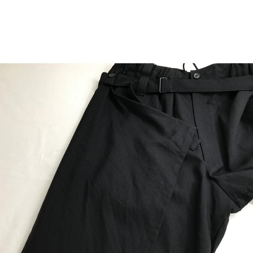 YOHJI　YAMAMOTO ヨウジヤマモト/スカート型ウールワイドパンツ/NW-P52-101//Bランク/51