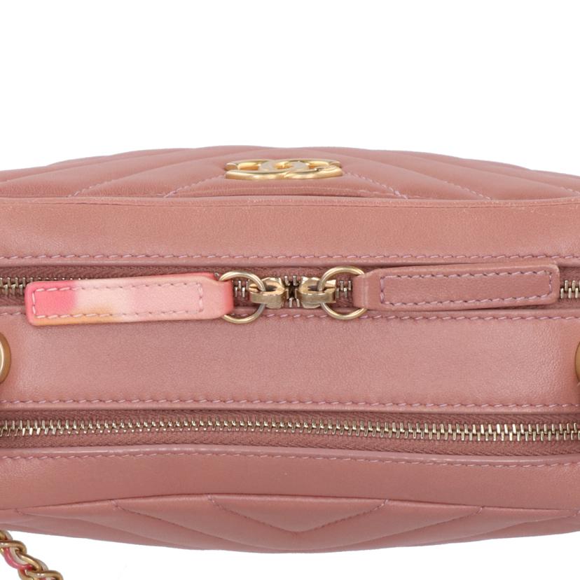 CHANEL シャネル/ミニチェーンショルダーGOLD金具//253*****/Bランク/75