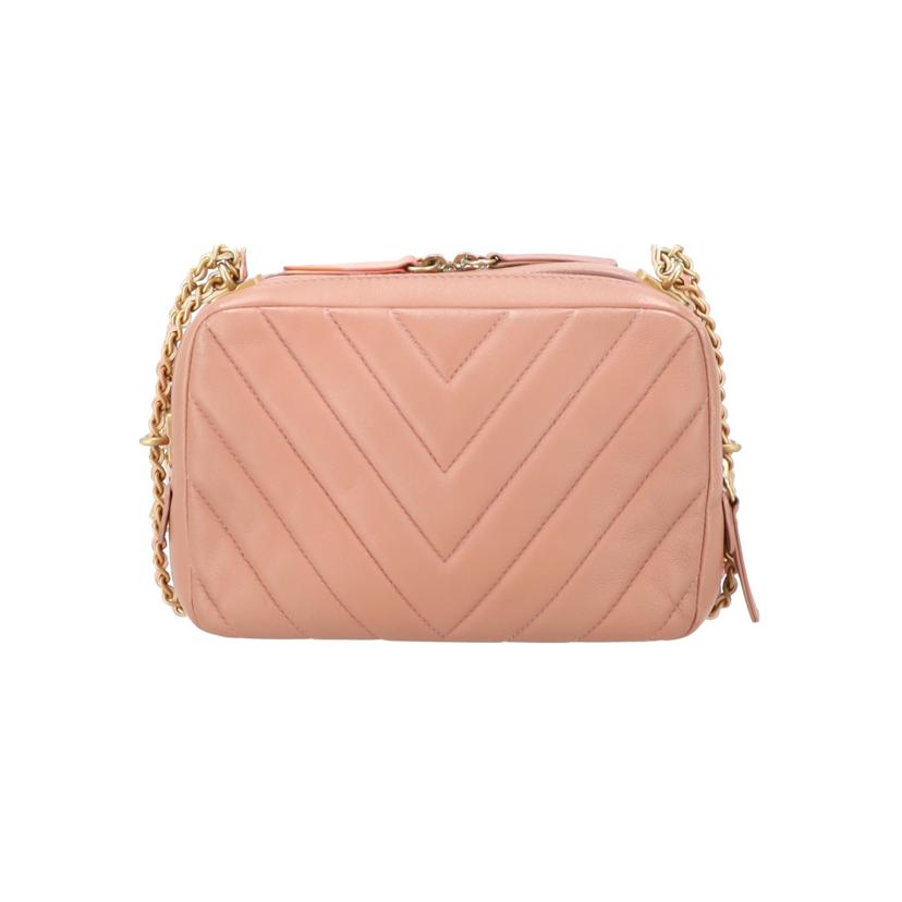 CHANEL シャネル/ミニチェーンショルダーGOLD金具//253*****/Bランク/75
