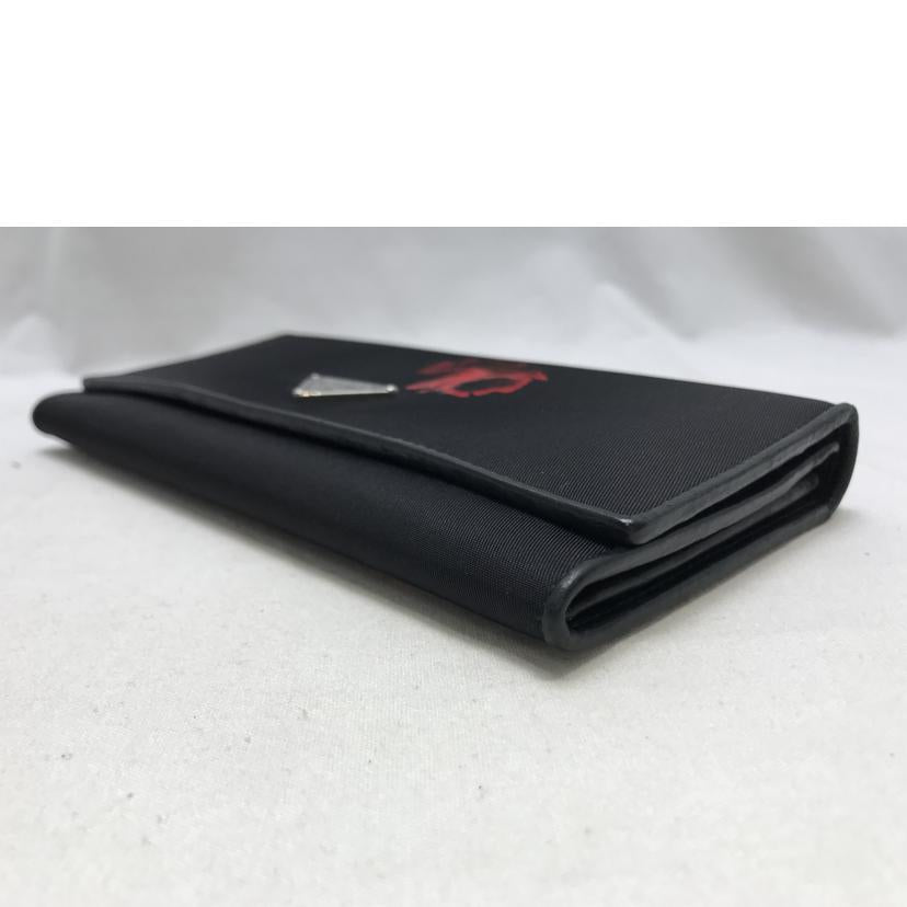 PRADA プラダ/ローズ柄　ナイロン　財布//Bランク/51