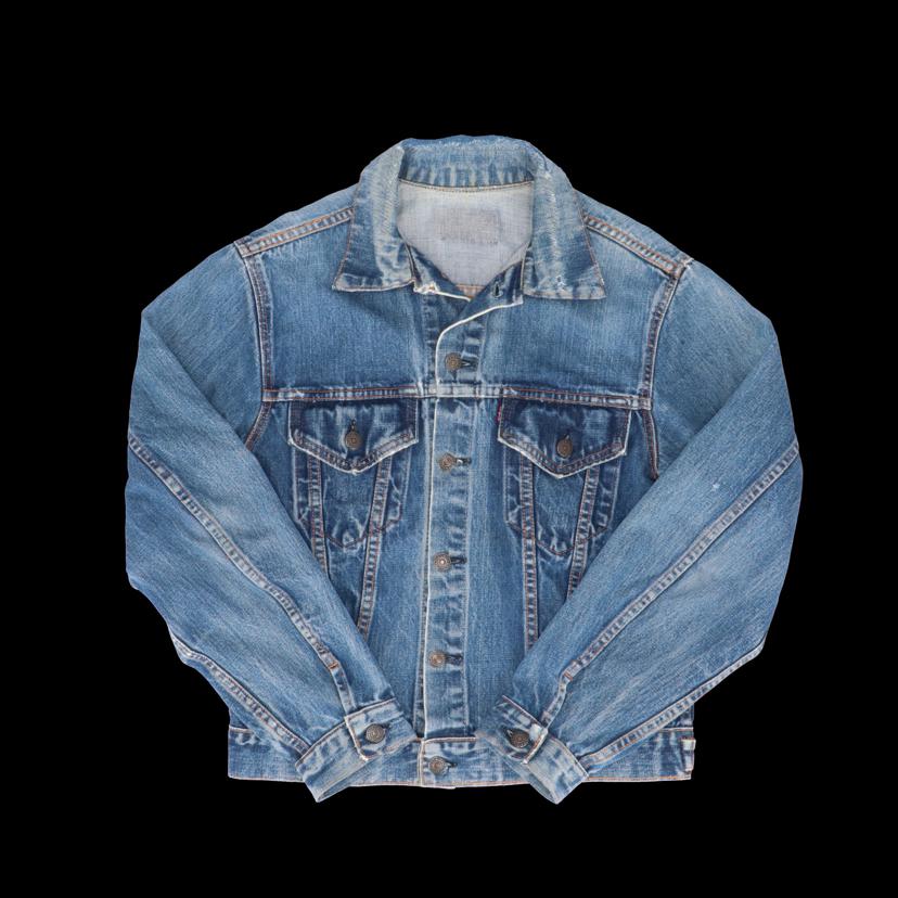 LEVIS リーバイス/60’s／70525BIGE／557仕様／デニムジャケット／裏ボタン525／ヴィンテージ//ABランク/24