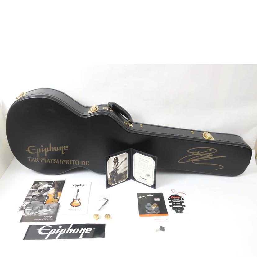 Epiphone エピフォン/エレキギター　B’z松本孝弘シグネチャー/Tak Matsumoto DC Custom//14091515364/Bランク/65