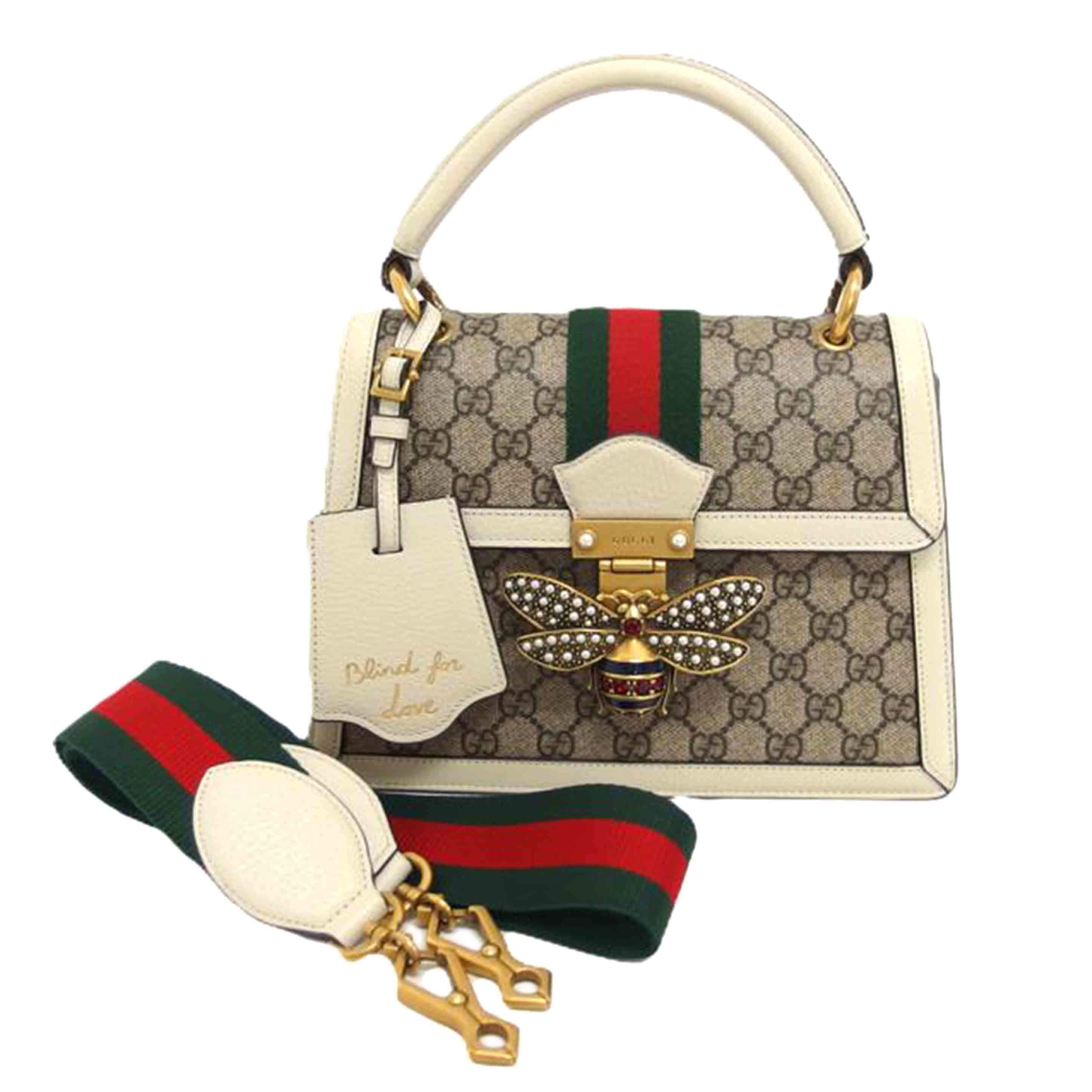 GUCCI グッチ/GGスプリーム　クイーンマーガレット2Wayバッグ/476541//493***/ABランク/04