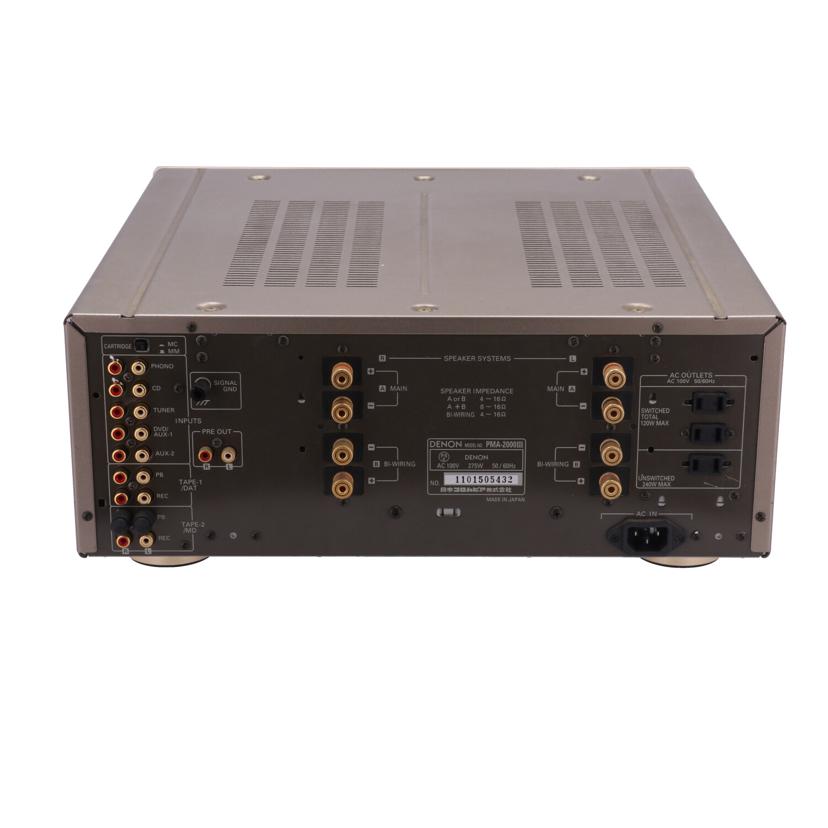 DENON デノン/プリメインアンプ/PMA-2000III//1101505432/Bランク/76
