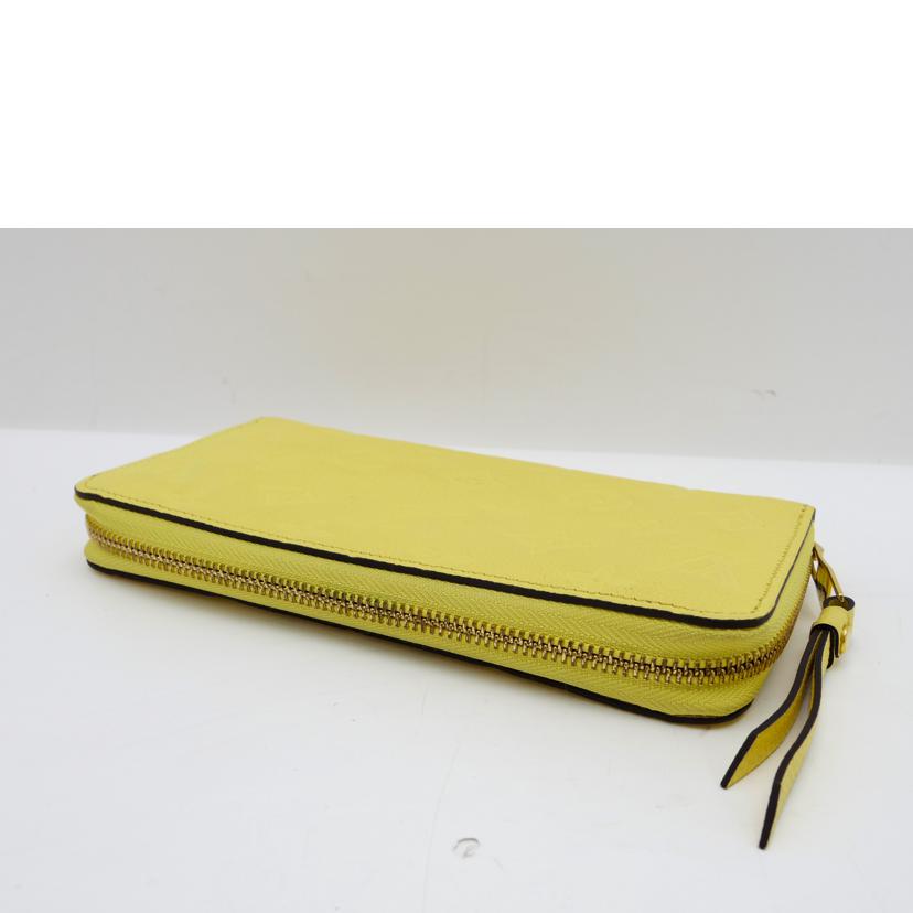 LOUIS VUITTON ルイヴィトン/ジッピーウォレット/MGアンプラント/ジョーヌ/M82043//RFI*/Aランク/75
