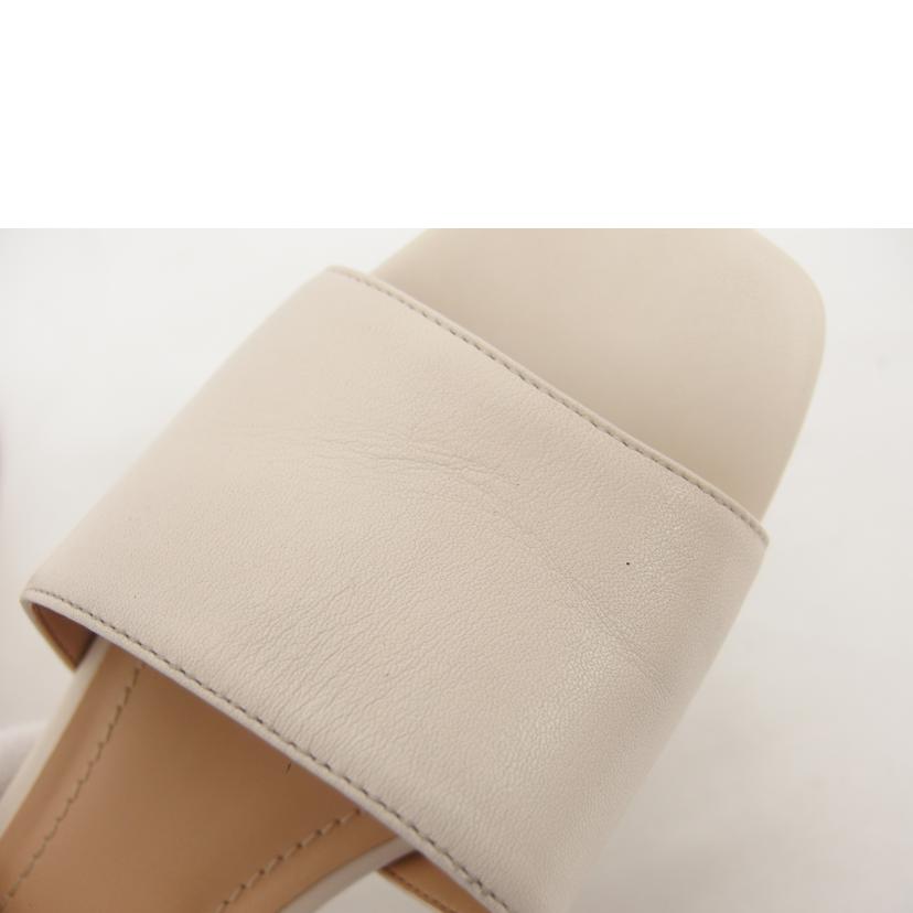 COACH コーチ/マギー　レザーミュール／チョーク　（24cm）/C2919//ABランク/04