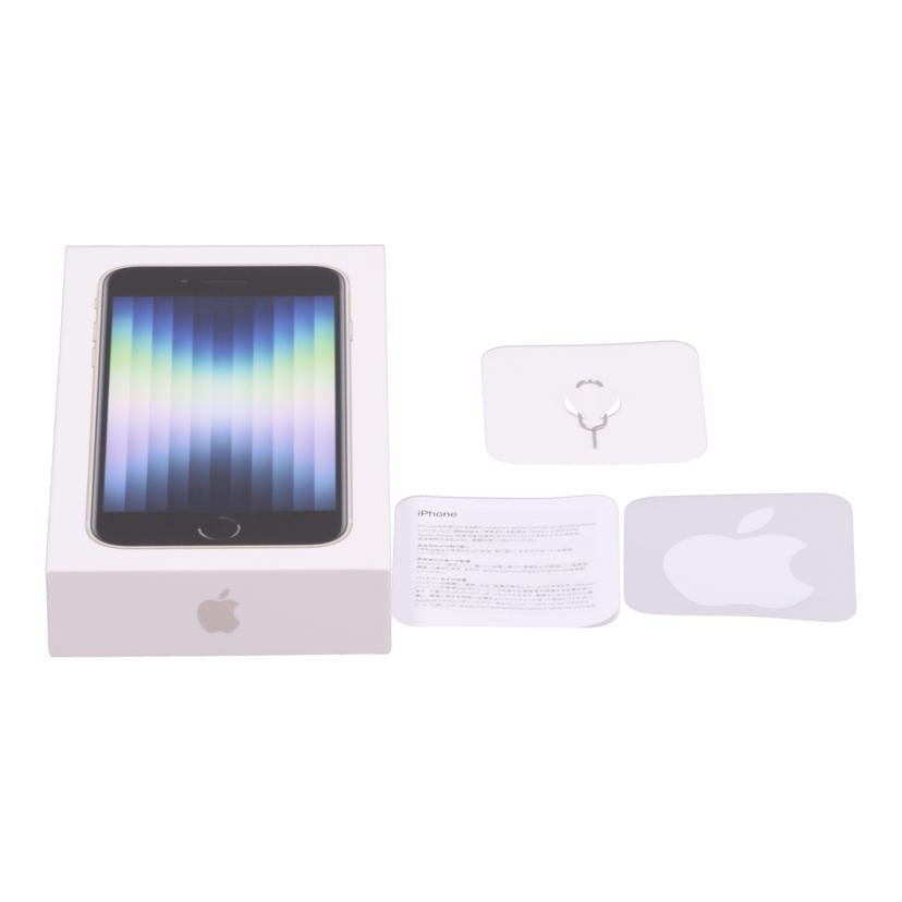 Apple　 アップル　/iPhone　SE　第3世代　128GB/MMYG3J/A//JW27D4XNKP/ABランク/62