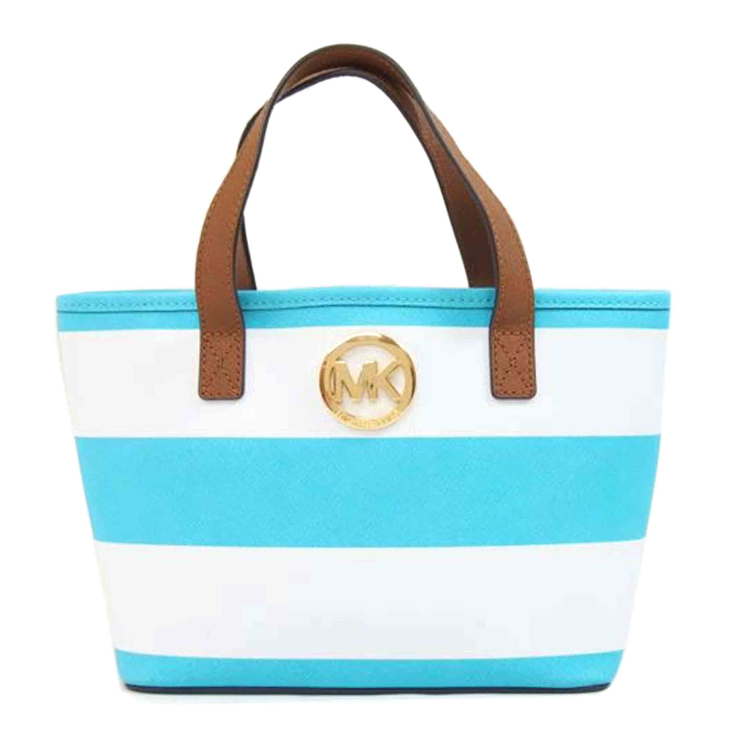 MICHAEL　KORS マイケルコース/ボーダーミニレザートート/35T5GVST1L//Aランク/71