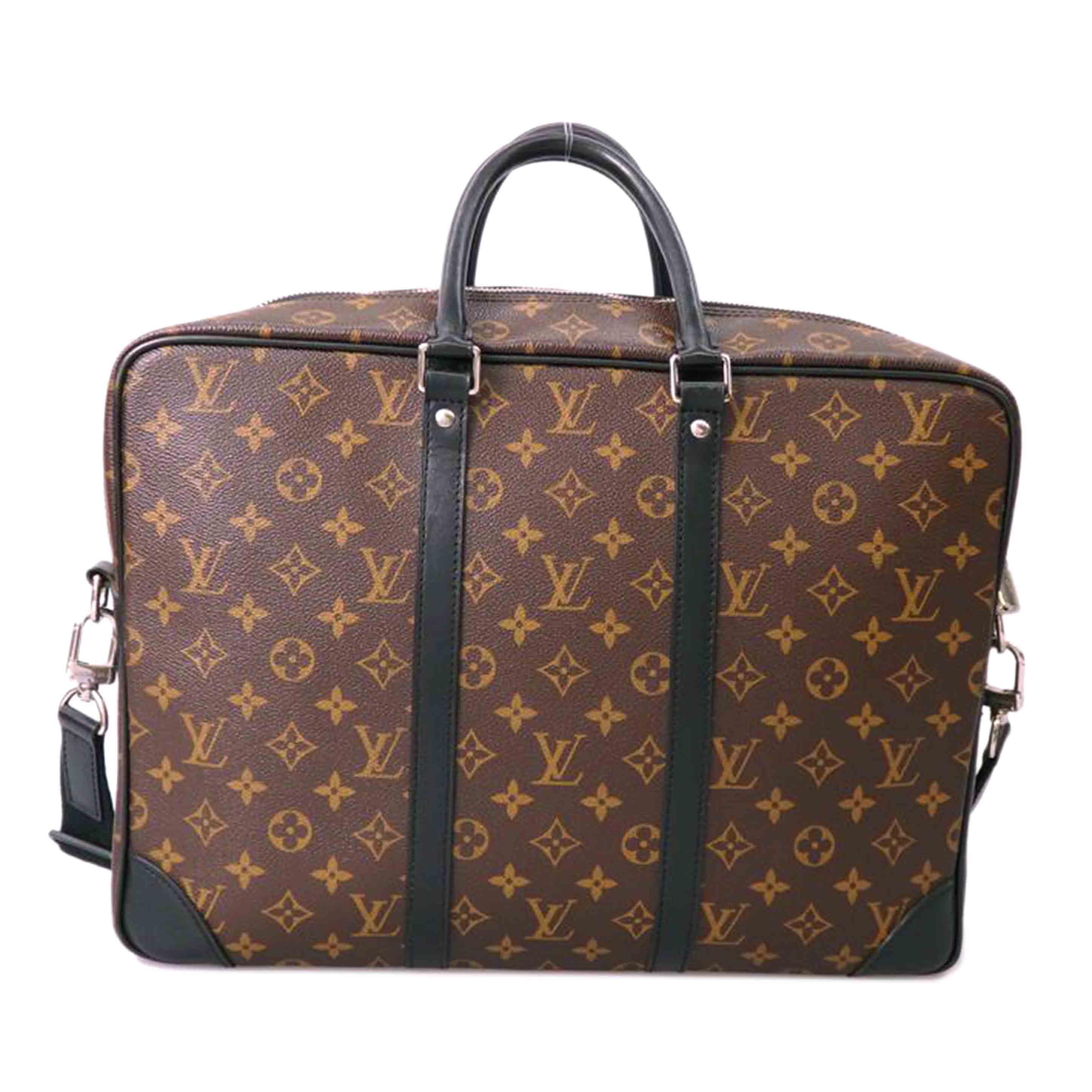 LOUIS　VUITTON ルイヴィトン/ポルトドキュマン・ヴォワヤージュ／モノグラムマカサー/M40225//TR4***/ABランク/76