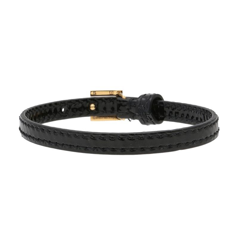 GUCCI／31 グッチ/GUCCI／スクエアGエナメルブレス／ブラック//ｻｲｽﾞ:15.6～16.5cm/ABランク/75