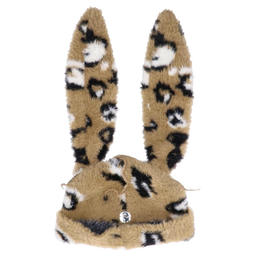CHARLES　JEFFREY　LOVERBOY チャールズジェフリーラヴァーボーイ/ニットキャップ　rabbit　アニマル//Aランク/75