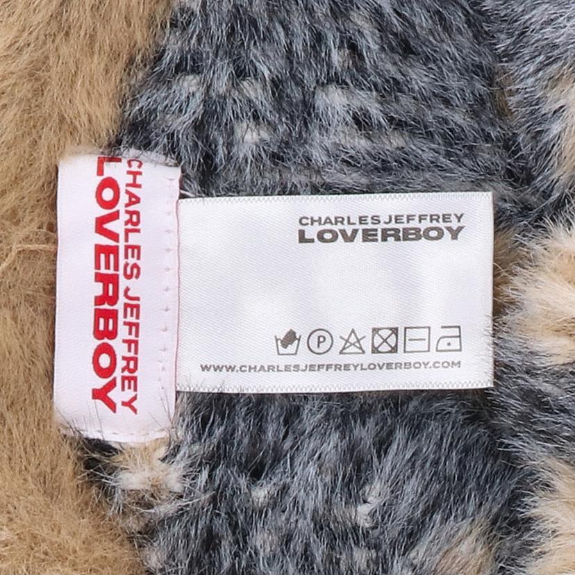 CHARLES　JEFFREY　LOVERBOY チャールズジェフリーラヴァーボーイ/ニットキャップ　rabbit　アニマル//Aランク/75