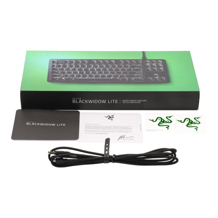 RAZER レイザー/メカニカルキーボード／BLACKWIDOW　LITE　JP/RZ03-02640700-R3J1//IO2052F39001243/Bランク/85