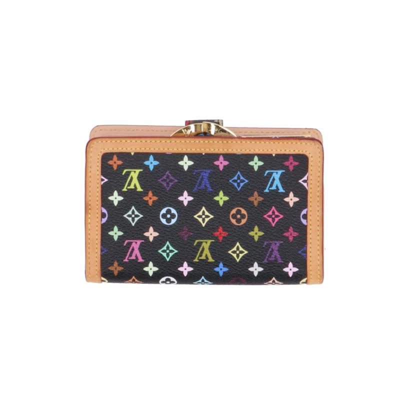 LOUIS VUITTON ルイヴィトン/ポルト　モネ　ビエ　ヴィエノワ／マルチカラー　ブラック　/M92988//TH0***/Aランク/75