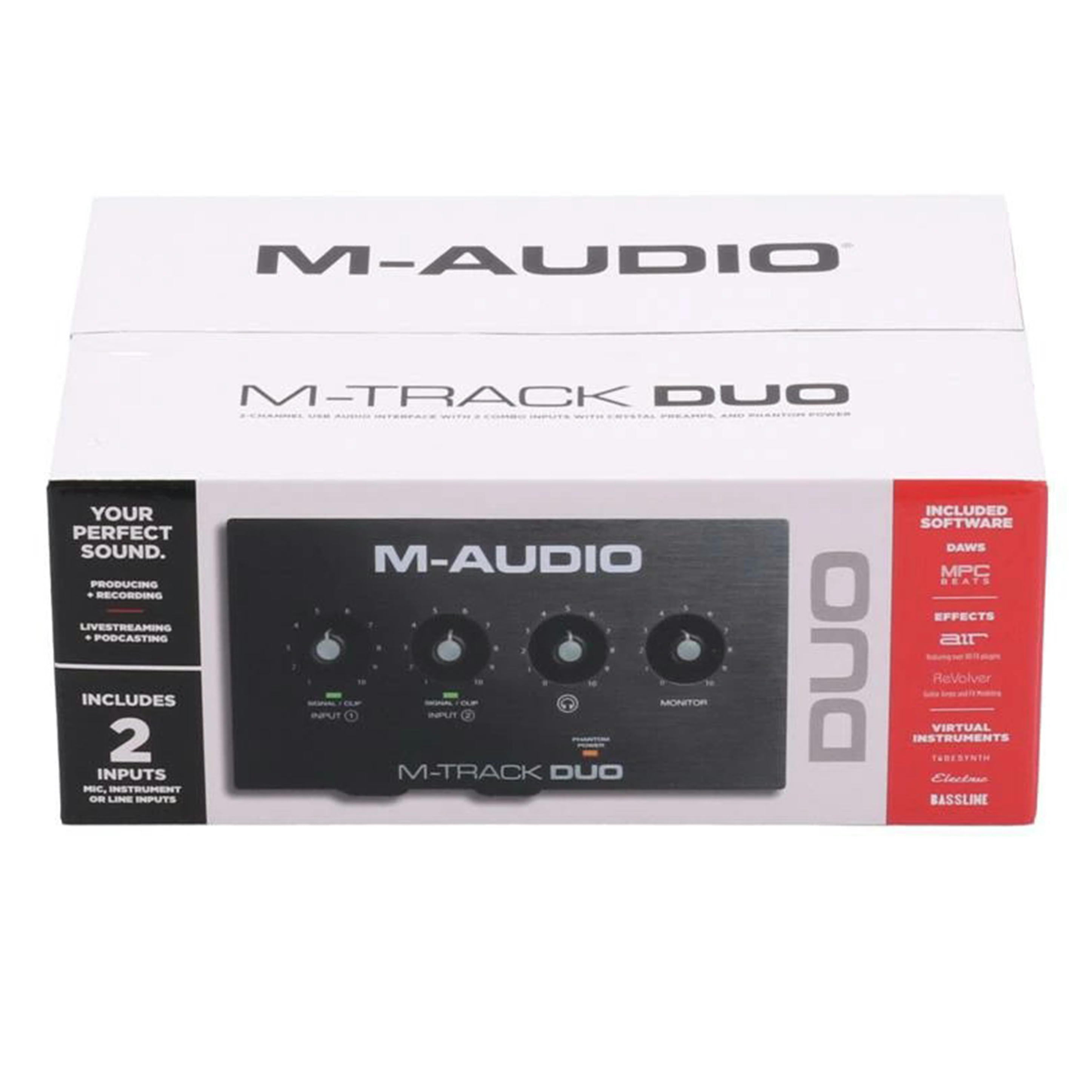 M－AUDIO エムオーディオ　/オーディオインターフェース未使用/M-TRACK DUO//A42504249961019/Sランク/62