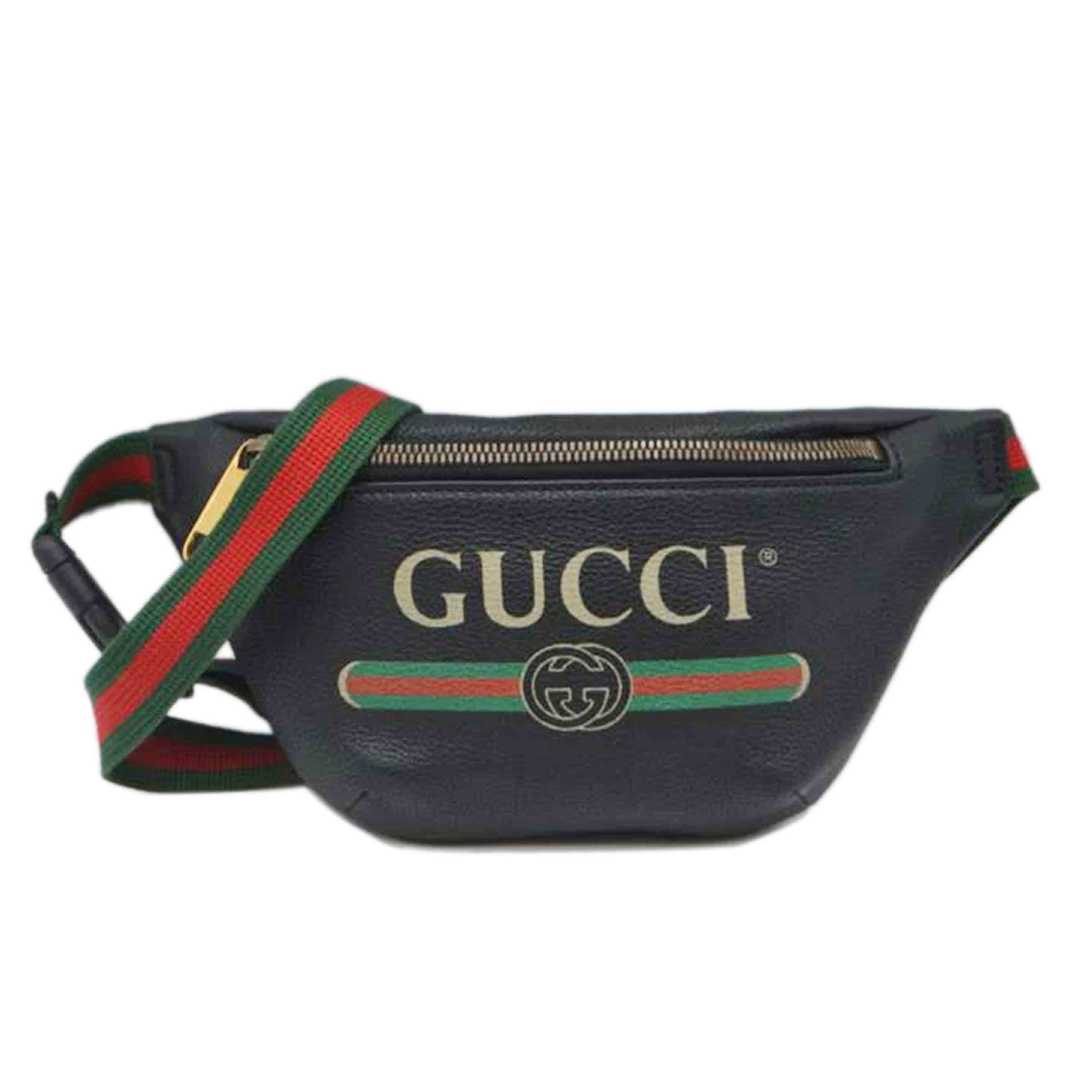 GUCCI グッチ/ウェブロゴプリントスモールベルトバッグ/527792//467***/SAランク/89