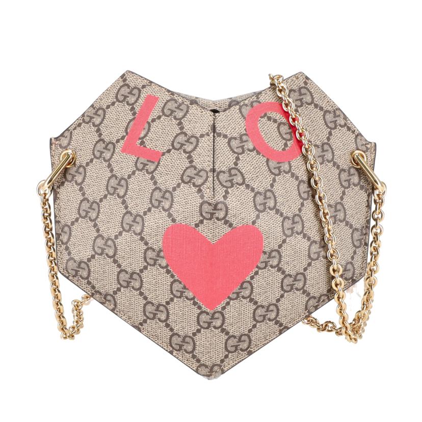 GUCCI グッチ/GGスプリームスモールハートショルダー/678131//320***/ABランク/75