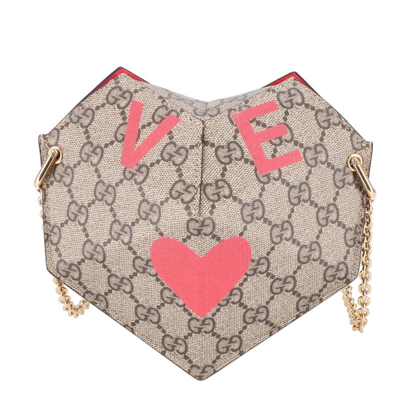 GUCCI グッチ/GGスプリームスモールハートショルダー/678131//320***/ABランク/75