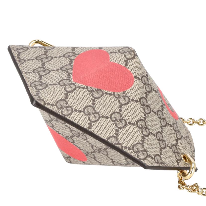GUCCI グッチ/GGスプリームスモールハートショルダー/678131//320***/ABランク/75