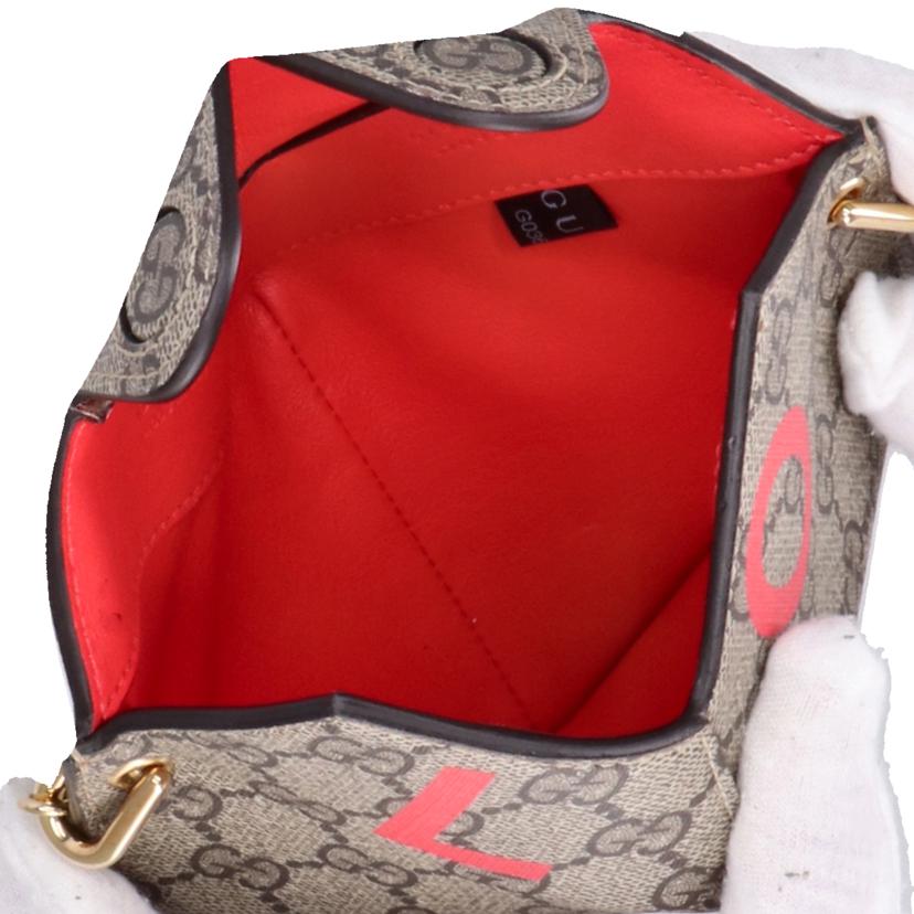 GUCCI グッチ/GGスプリームスモールハートショルダー/678131//320***/ABランク/75