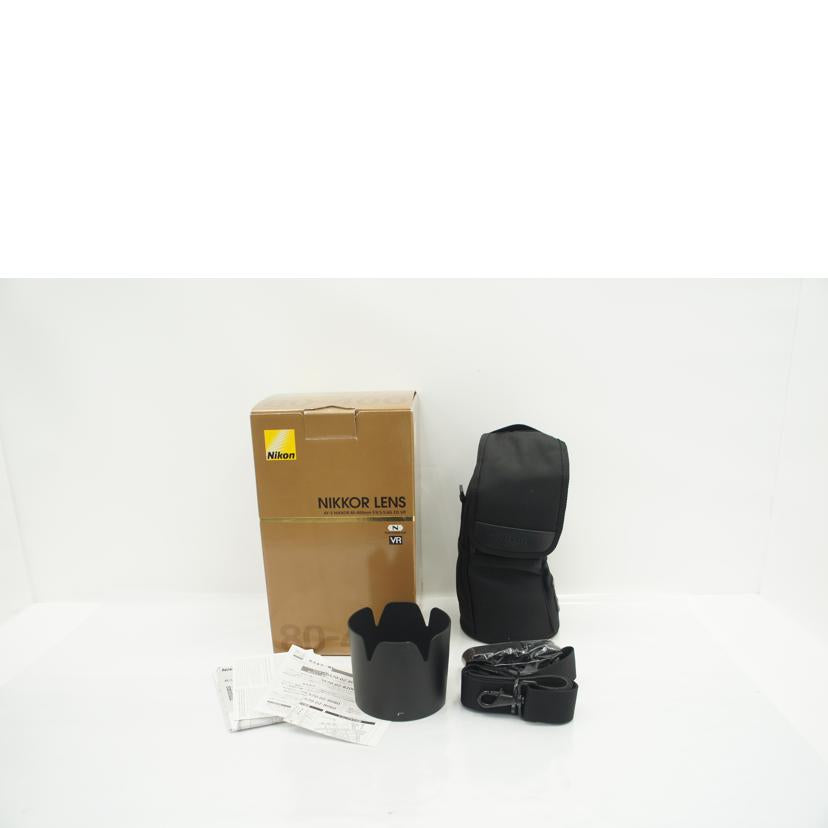 Nikon ニコン/交換レンズ／AF－S　80－400mm　G　ED　VR/AF-S 80-400mm G ED VR//228692  /ABランク/75
