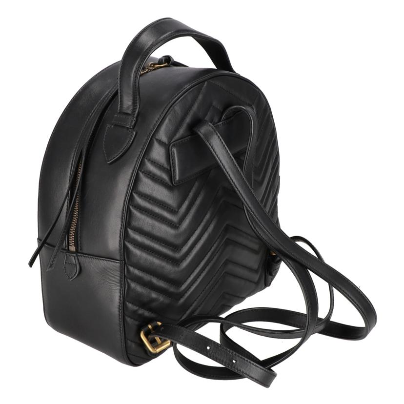 GUCCI グッチ/GGマーモントバタフライレザーバックパック/476671//493***/Aランク/75