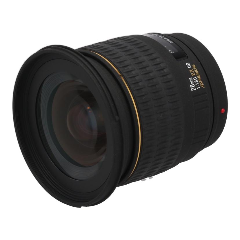 SIGMA　SONY　A シグマ　/交換レンズ／20mm/20mm F1.8D EX DG ASP//1008928/Bランク/24