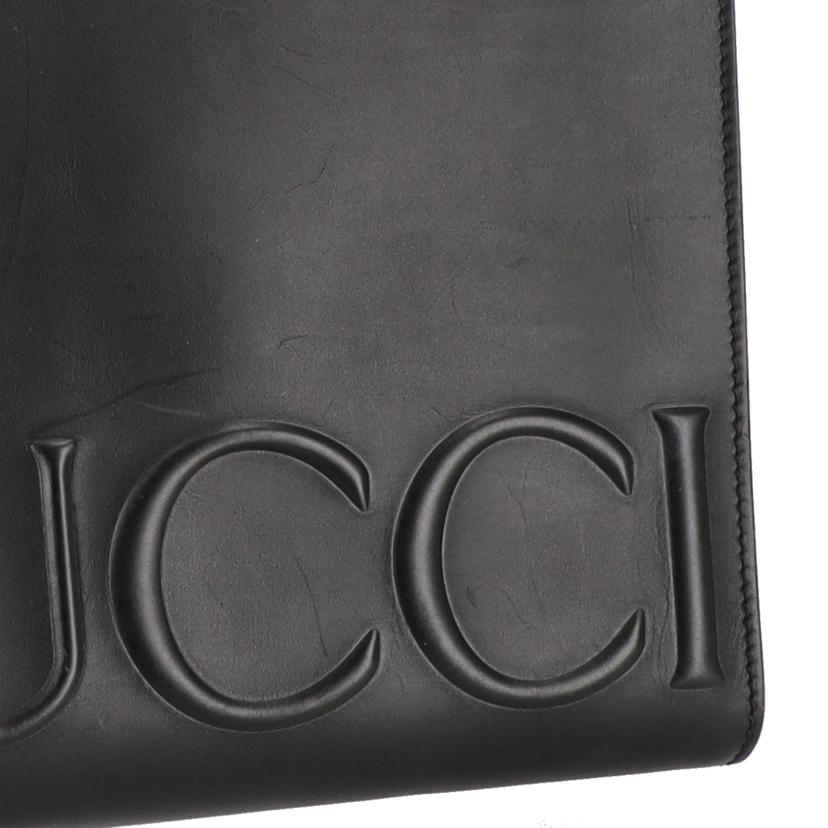 GUCCI グッチ/GUCCI／ロゴレザートート／ブラック/409378//204***/ABランク/75