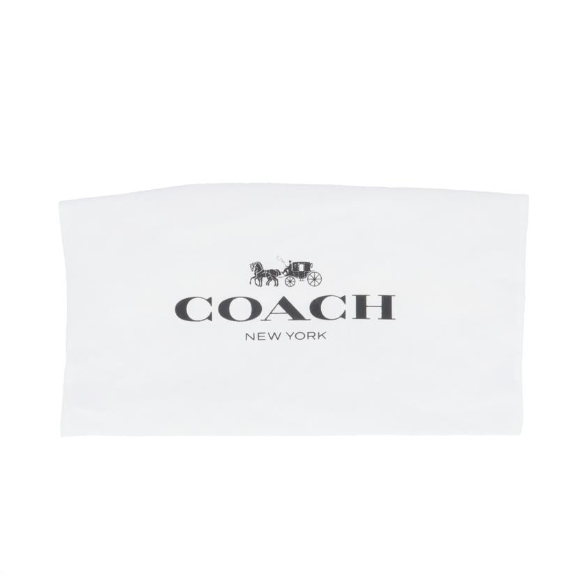 COACH コーチ/レザー×ストローチェーンショルダー／ホワイト系/F72885//B19**/Aランク/77