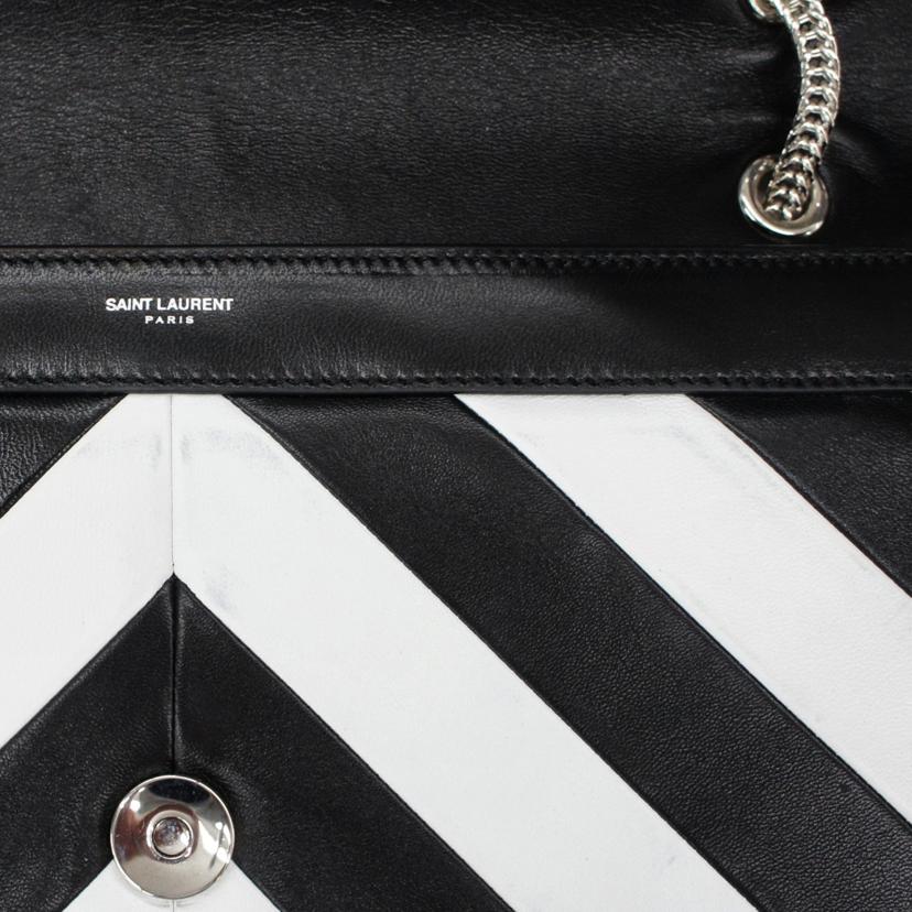 SAINT　LAURENT サンローラン/サンローラン／ベティレザーチェーンショルダー//BC1***********/ABランク/75