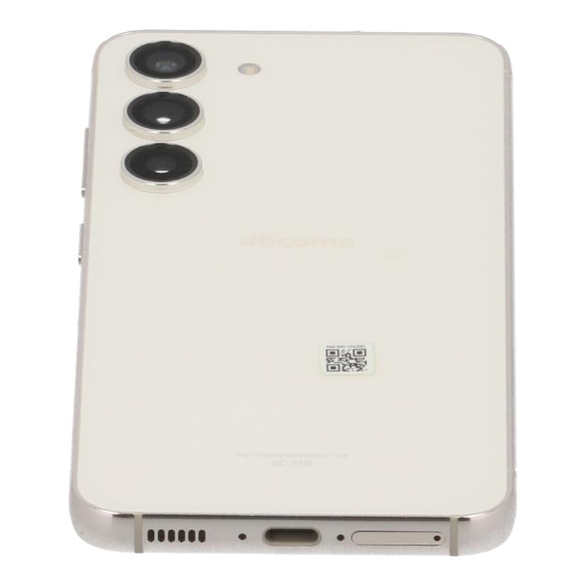 SAMSUNG　docomo サムスン　/スマートフォン／Galaxy　S23　256GB/SC-51D//RFCW404TJRZ/ABランク/77