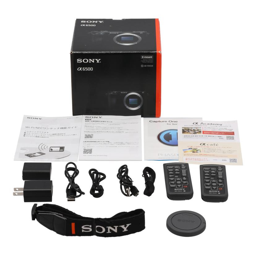 SONY　 ソニー　/ミラーレス一眼　ボディ／α6500/ILCE-6500//S0130317033/Bランク/24