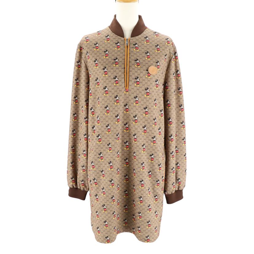 GUCCI×Disney／25 グッチ×ディズニー/◇ミッキーハーフジップワンピース//ｻｲｽ***/ABランク/75