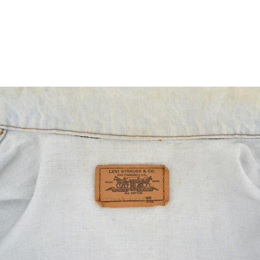 Levi’s リーバイス/デニムジャケット/オレンジタブ/裏ボタン刻印J02/70649-0217//Bランク/75