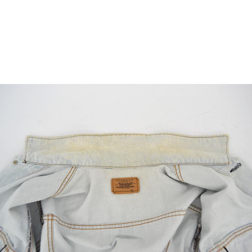 Levi’s リーバイス/デニムジャケット/オレンジタブ/裏ボタン刻印J02/70649-0217//Bランク/75