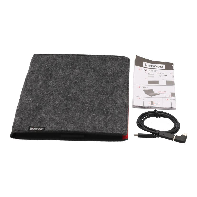 Lenovo レノボ/タッチパネルモバイルモニター14インチ／ThinkVision　M14t/62A3-UAR1-WW//V3097N8X/Bランク/09