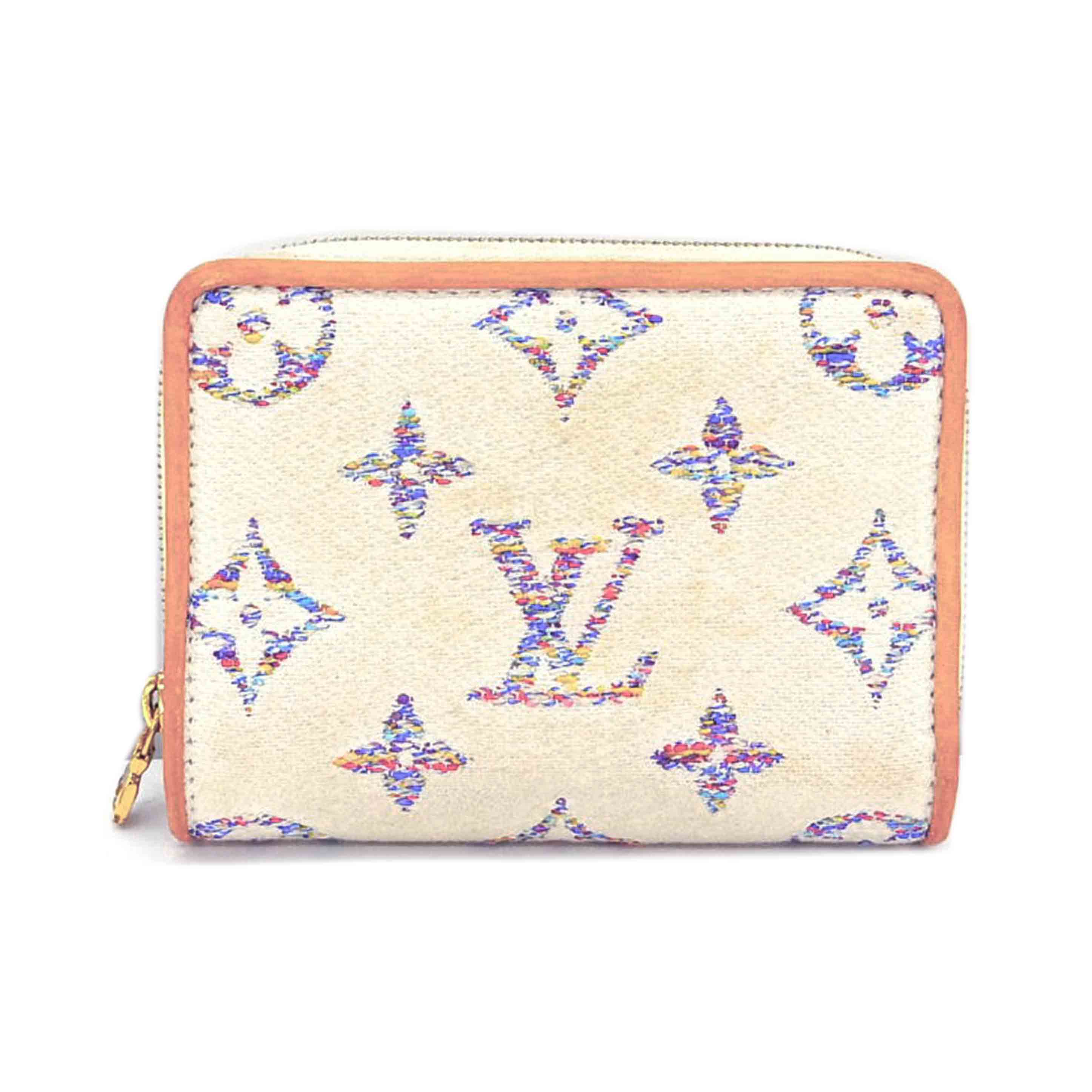LOUIS VUITTON ルイヴィトン/ポルトフォイユ・ルー/MGジャガード/マルチカラー ホワイト/M83500//RFI*/Bランク/75