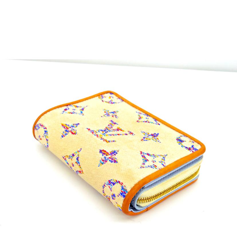 LOUIS VUITTON ルイヴィトン/ポルトフォイユ・ルー/MGジャガード/マルチカラー ホワイト/M83500//RFI*/Bランク/75