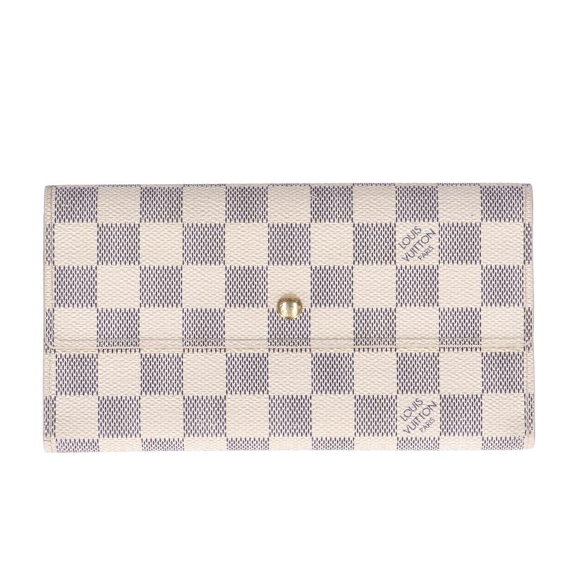 LOUIS　VUITTON ルイヴィトン/ポルトフォイユ　インターナショナル／ダミエ・アズール/N61732//TH3***/Bランク/01