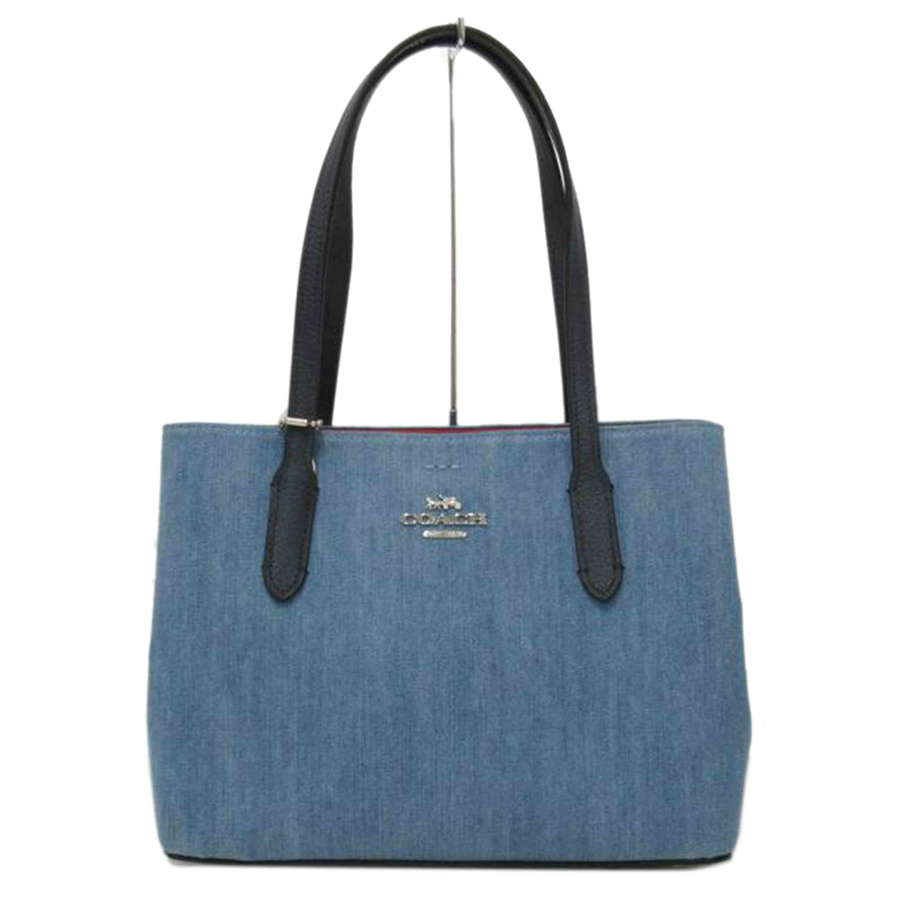 COACH/トートバッグ／デニム/91492//A20**/Aランク/63