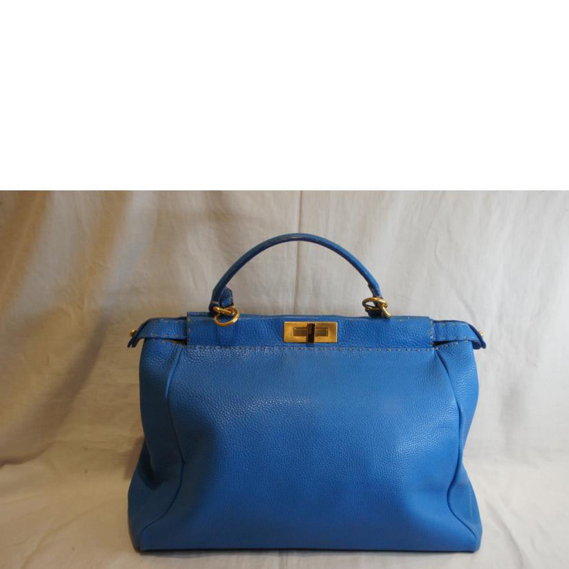 FENDI フェンディ/ピーカブーラージ2WAY／ブルー//ABランク/92