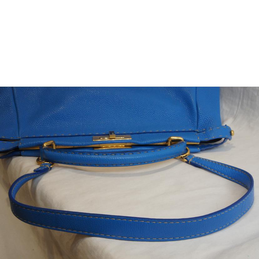FENDI フェンディ/ピーカブーラージ2WAY／ブルー//ABランク/92