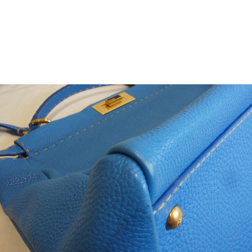 FENDI フェンディ/ピーカブーラージ2WAY／ブルー//ABランク/92