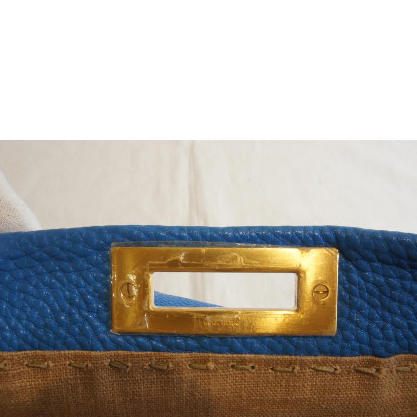FENDI フェンディ/ピーカブーラージ2WAY／ブルー//ABランク/92