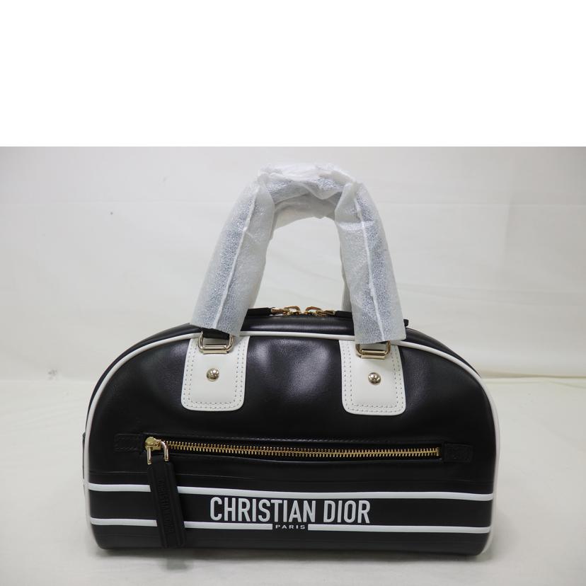 Christian　Dior クリスチャンディオール/VIBE／ヴァイブスモールボウリングハンドバッグ／黒×白/M6209OOBR//85-*******/SAランク/84