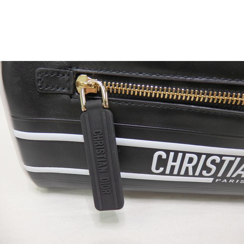 Christian　Dior クリスチャンディオール/VIBE／ヴァイブスモールボウリングハンドバッグ／黒×白/M6209OOBR//85-*******/SAランク/84