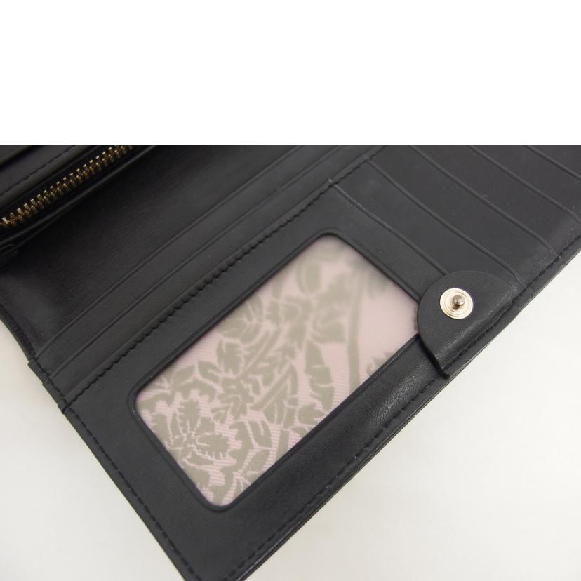 Vivienne　Westwood ヴィヴィアンウエストウッド/シェフィールド長財布／ブラック/321555//ABランク/04