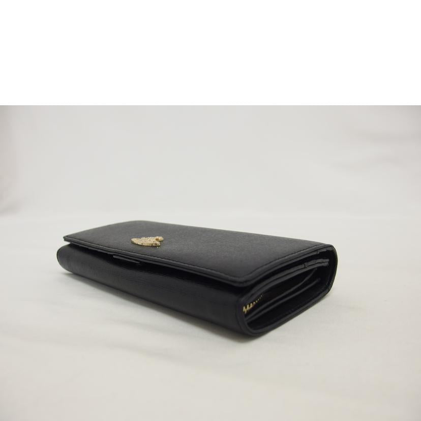 Vivienne　Westwood ヴィヴィアンウエストウッド/シェフィールド長財布／ブラック/321555//ABランク/04