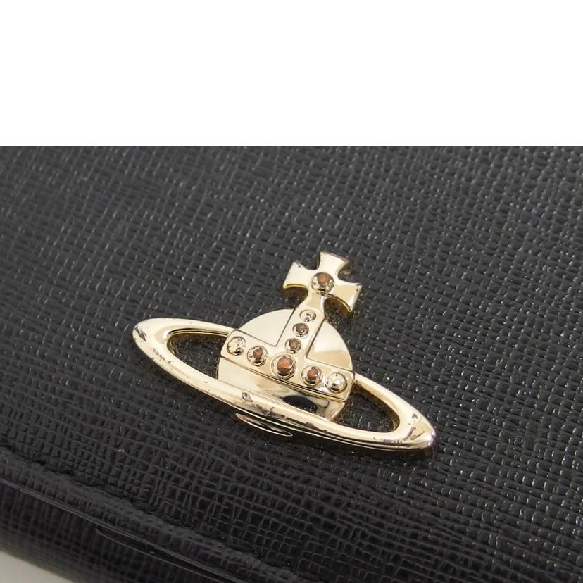 Vivienne　Westwood ヴィヴィアンウエストウッド/シェフィールド長財布／ブラック/321555//ABランク/04