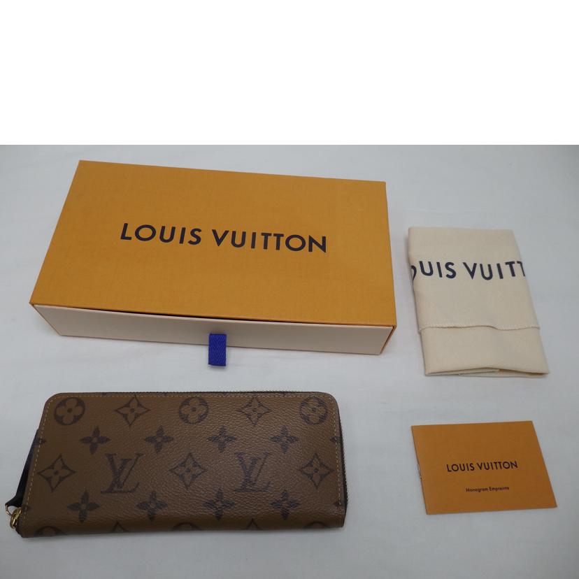 LV ルイヴィトン/ポルトフォイユ・クレマンス／モノグラム・リバース/M82336//RFI****/Aランク/84